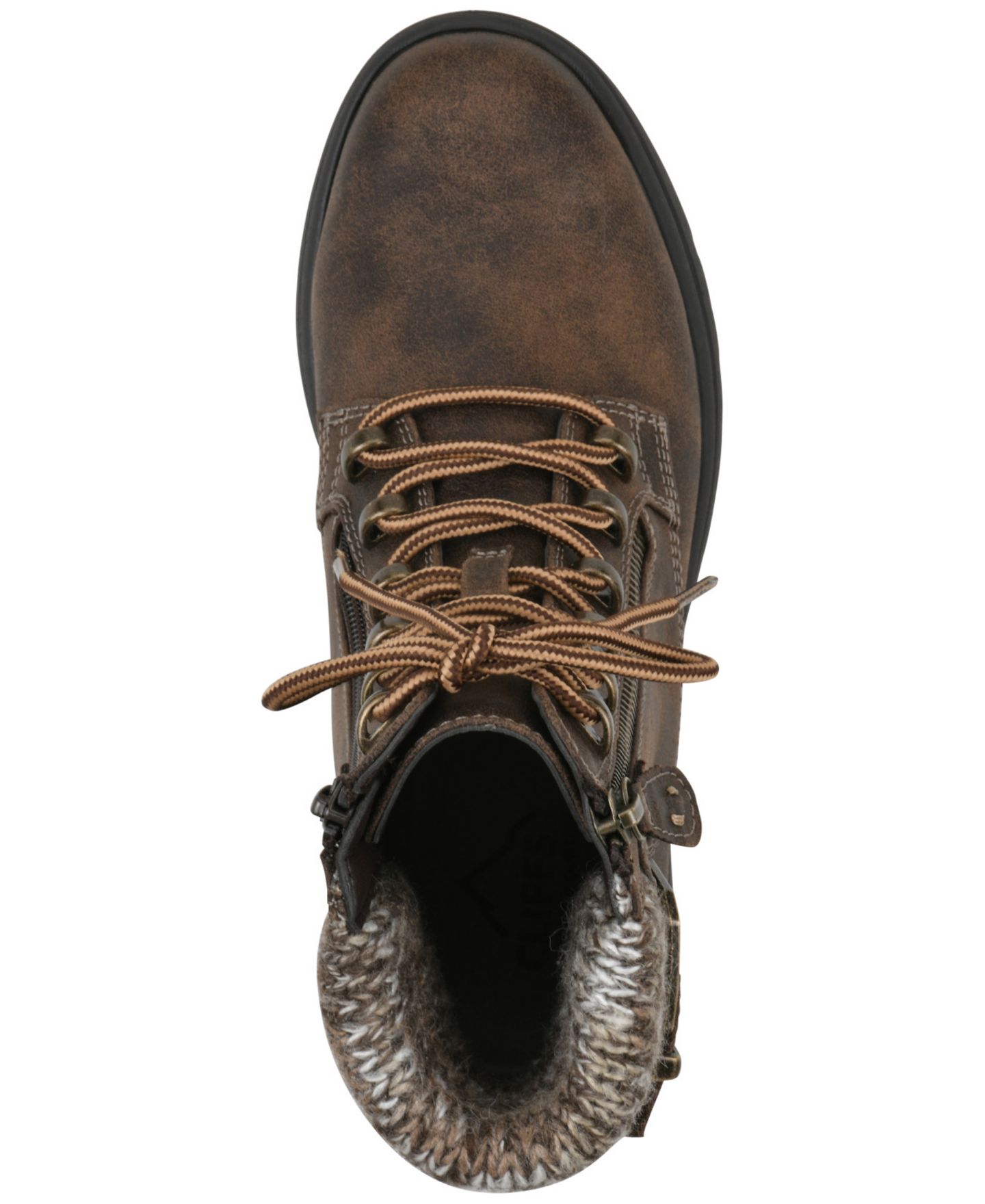 Женские ботинки Cliffs by White Mountain Hearten 2 Hiker Lace-Up Booties, цвет: Коричневый — фото 4