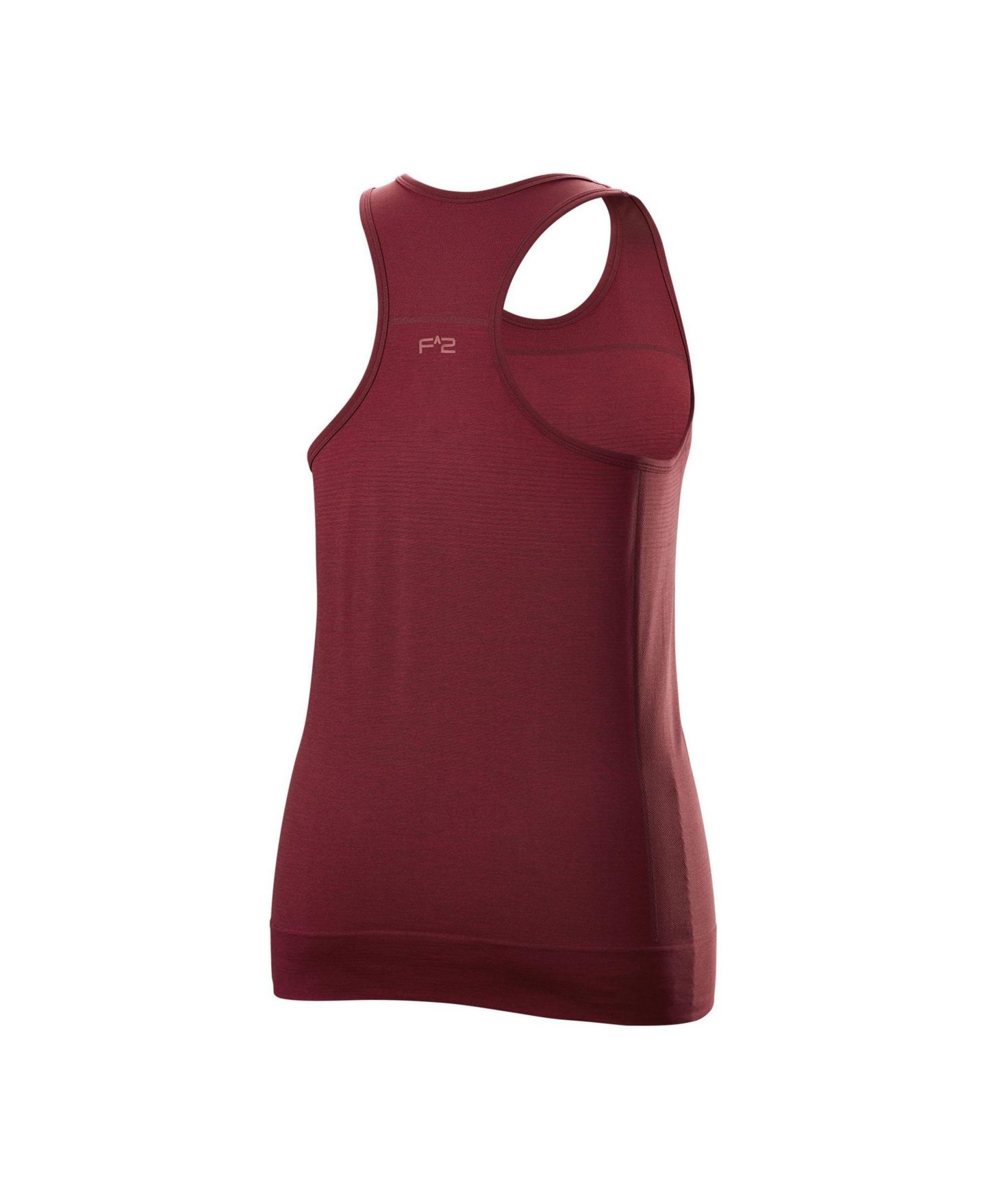 Женский топ Wilson F2 Seamless Racerback Scoop-Neck, цвет: Красный — фото 4