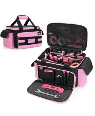 Tool Bag Organizer Padded Bottom Multi-functional Work Repair Electrician Carpenter