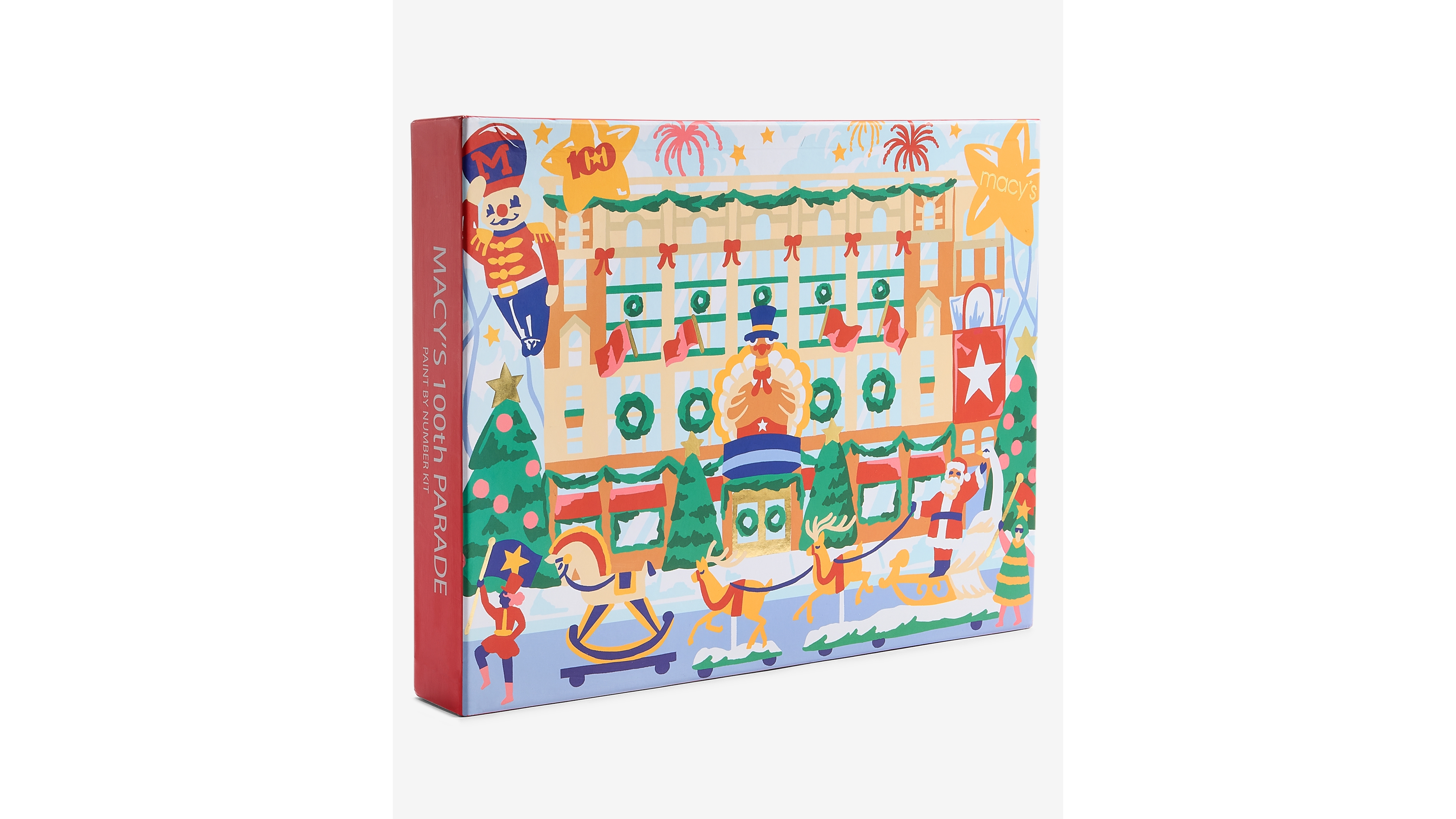Macy's 100th Thanksgiving Day Parade Herald Square Building Paint by Number Kit, Macy's Exclusive