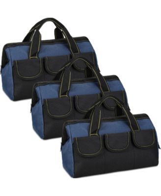 Heavy-Duty Tool Bag with Waterproof Hard Base – Suitable for Electricians Carpenters and Technicians