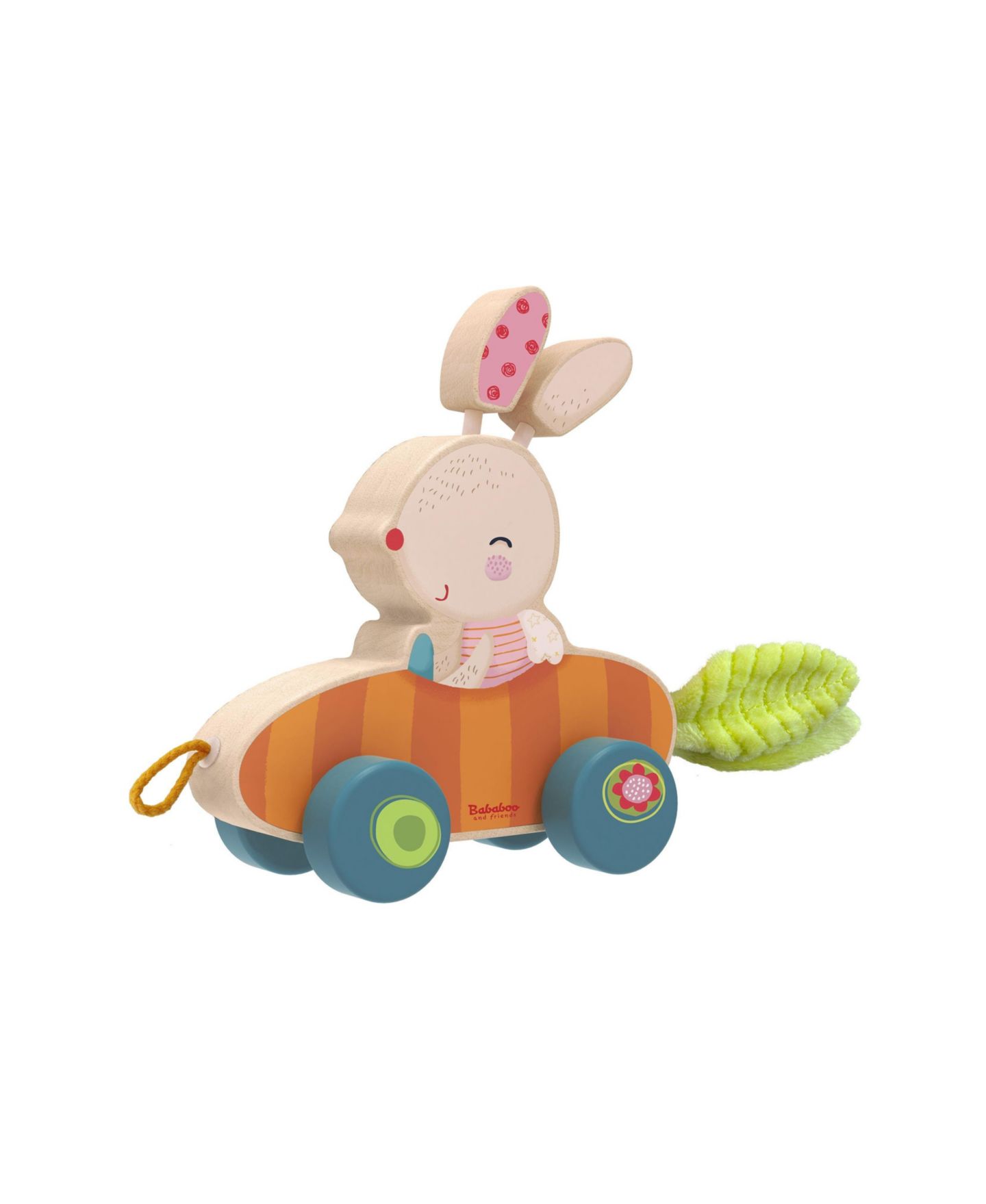 Детская игрушка Bababoo and friends Pippa Bunny Push and Pull Toy — фото 1