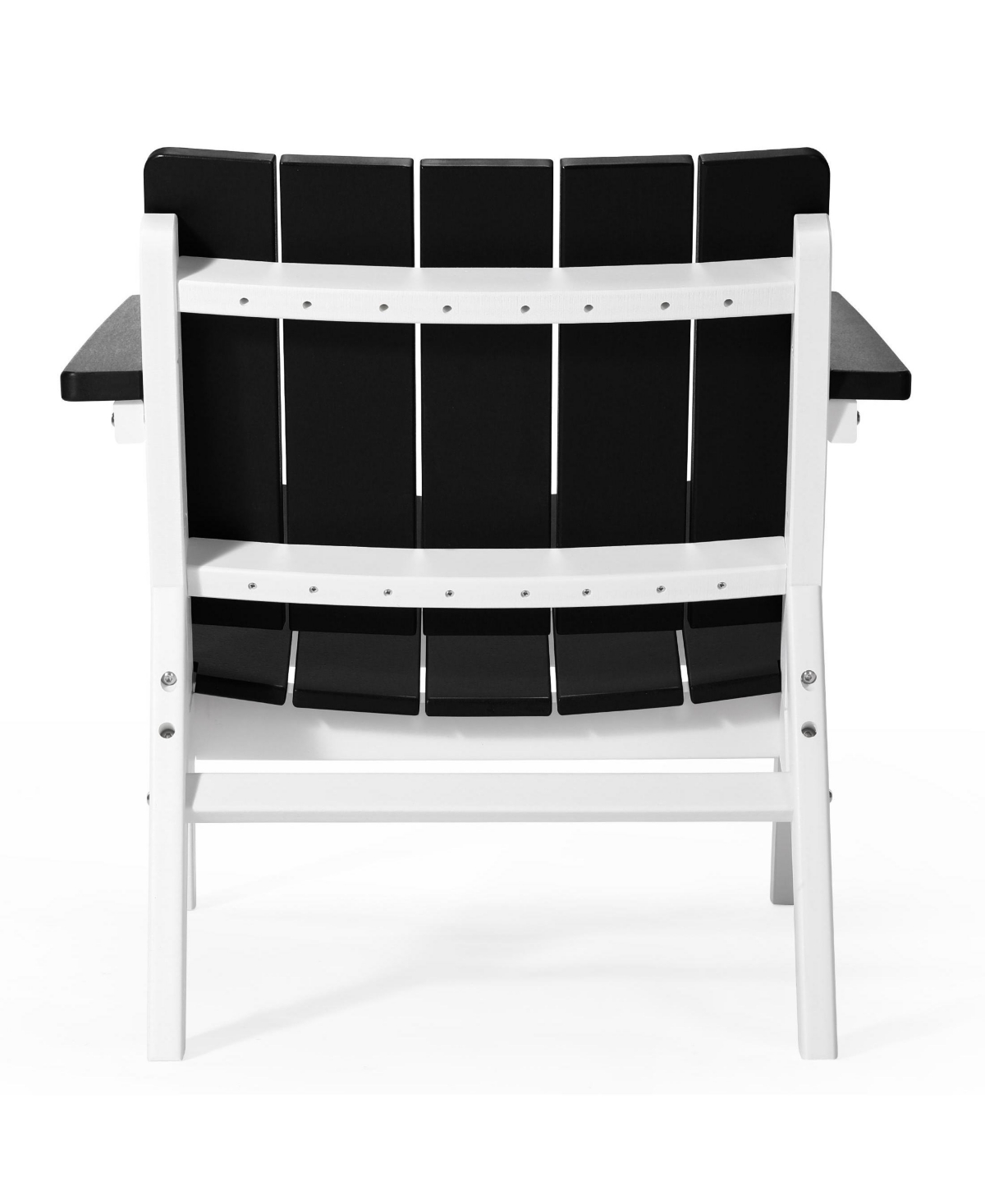WestinTrends 3-Piece Outdoor Hdpe Conversation Set with Deep Seating Chairs and Round Side Table