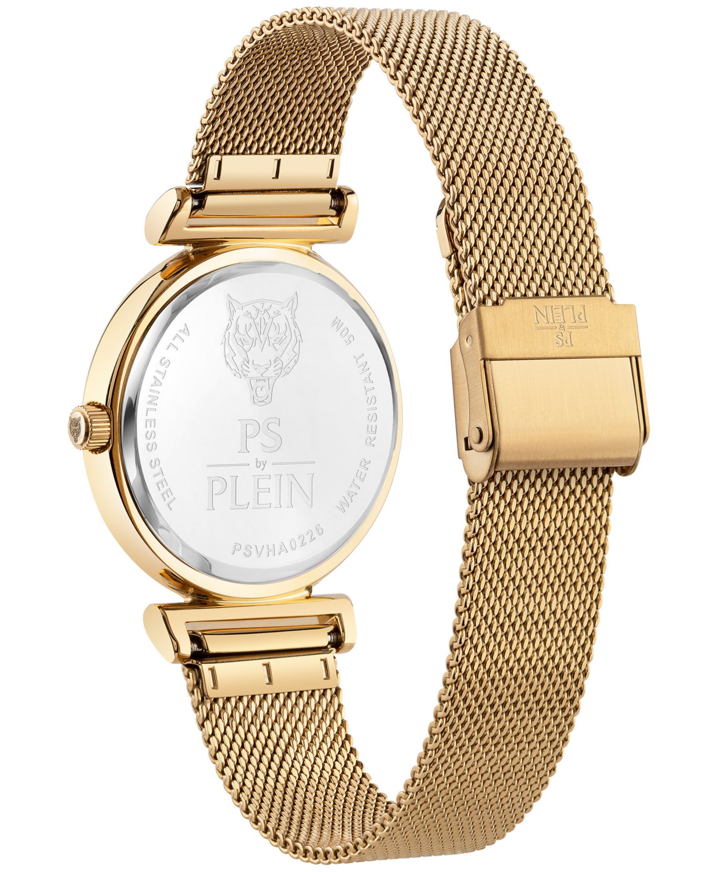 Женские часы Plein Sport Opium Mirage Quartz Round IP Yellow Gold Case 38mm — фото 2