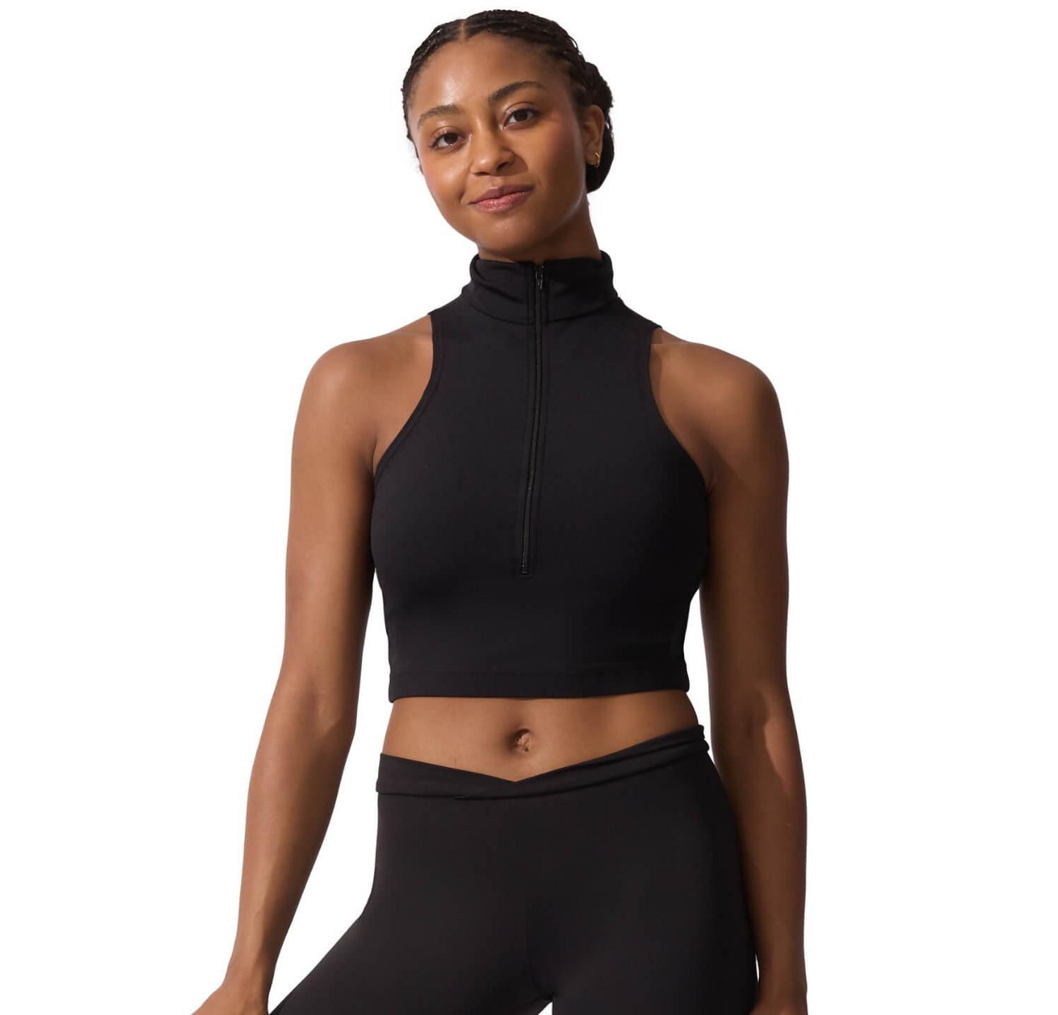 Team Basics Mock Neck Top