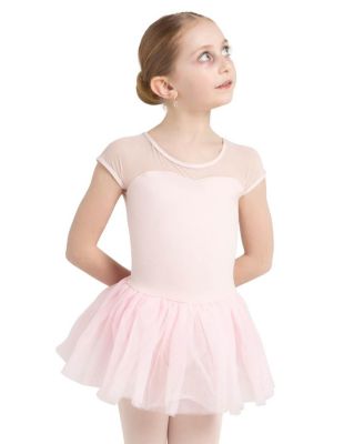 Girls Keyhole Back Tutu Dress