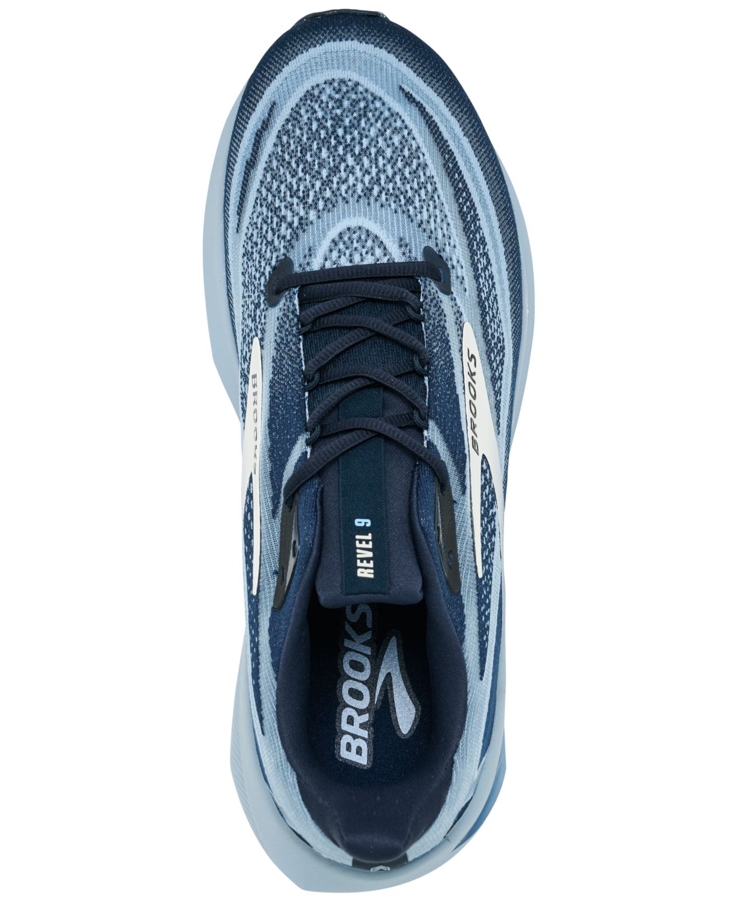 Мужские кроссовки Brooks Revel 9 Running, цвет: Тёмно-синий / Синий — фото 5