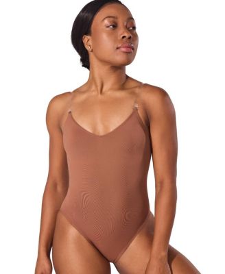 Women's Camisole Leotard w/ Clear Transition Straps