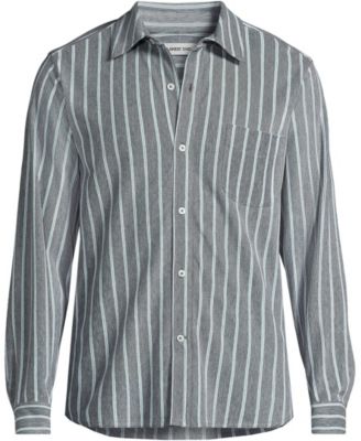 Men's Long Sleeve Knit Dress Shirt