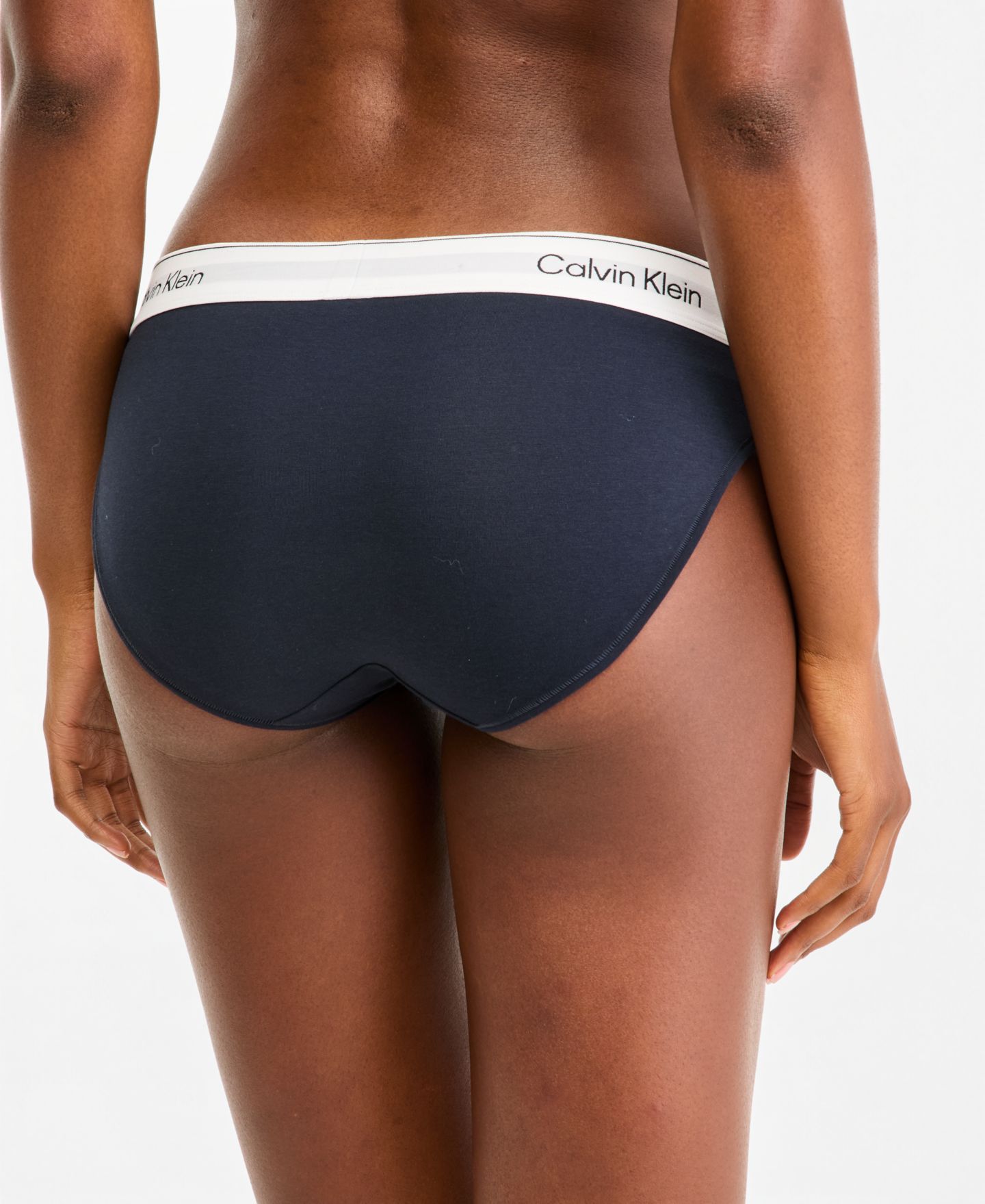 Трусы-бикини Icon, хлопок, модал — Calvin Klein, цвет: Dark Sapph — фото 6
