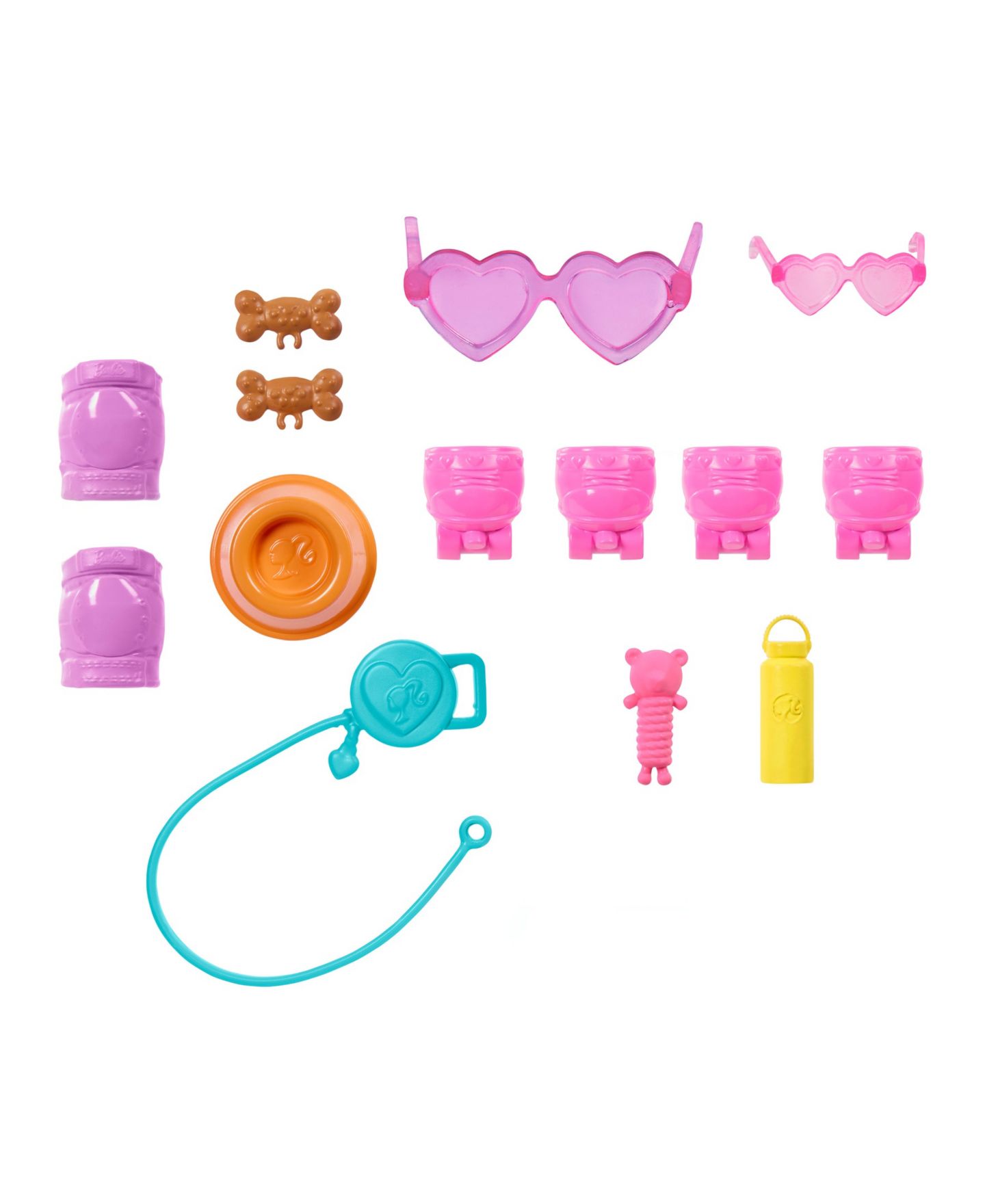 Детская кукла Barbie Skate and Run Pup 12.8" Fashion Doll with Roller Skates and Puppy — фото 2