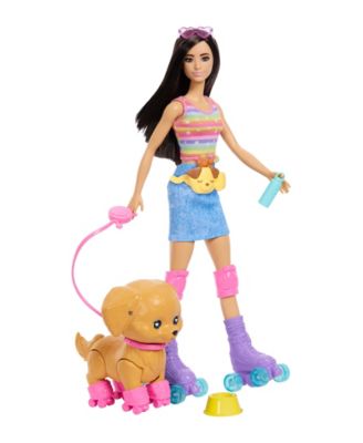 Skate and Run 12.8" Fashion Doll with Roller-Skating Puppy