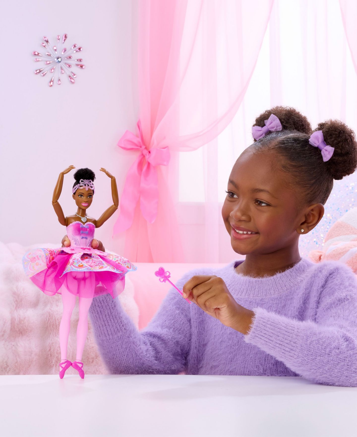 Детская кукла Barbie in the Nutcracker Sugar Plum 12.8" Tutu Fashion Doll — фото 5