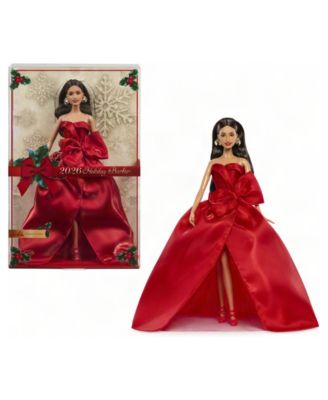 2026 Holiday 13" Collectible Brown Hair Fashion Doll