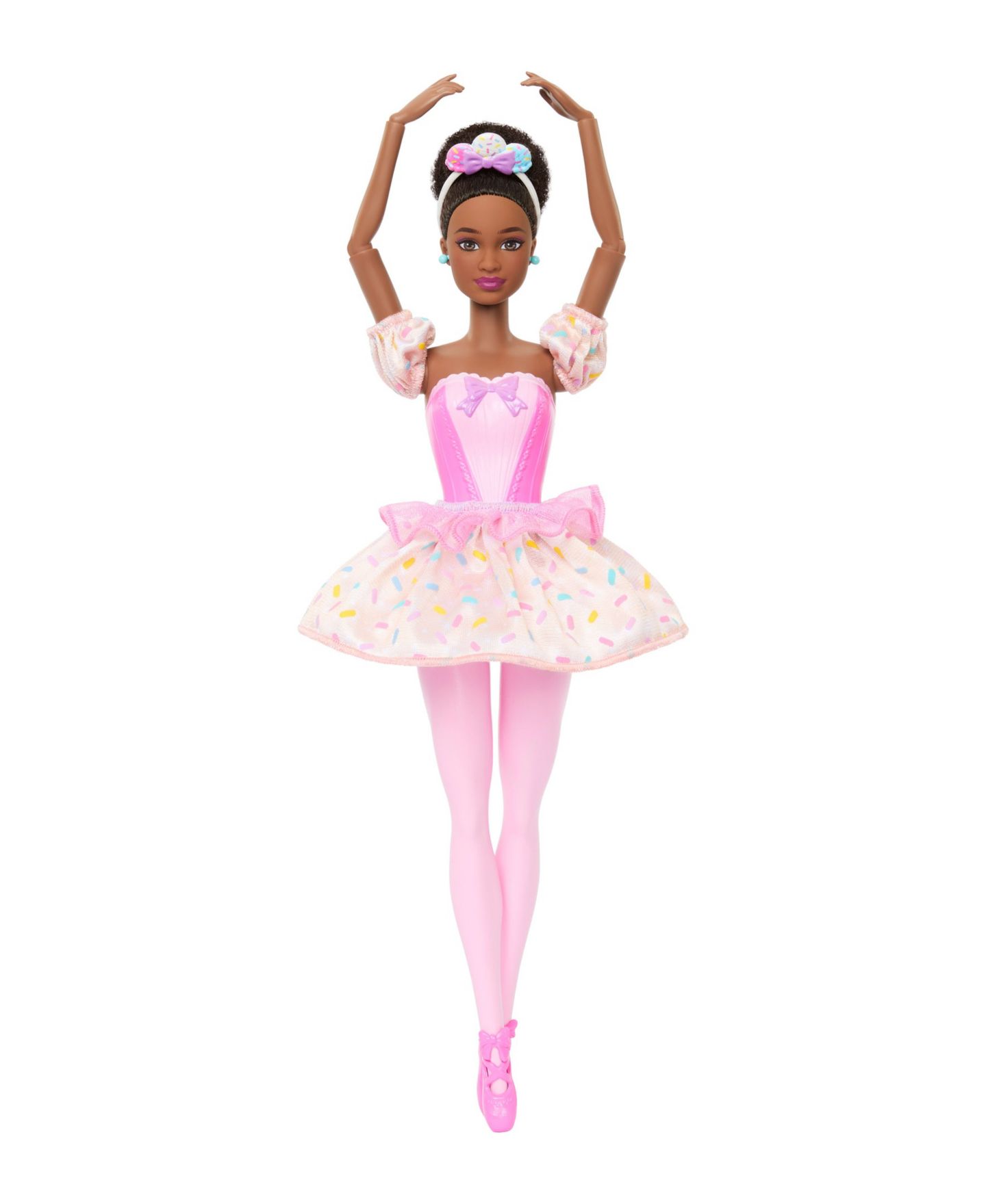 Детская кукла Barbie Land of Sweets 12.75" Ballerina Fashion Doll with Articulated Ankles — фото 4