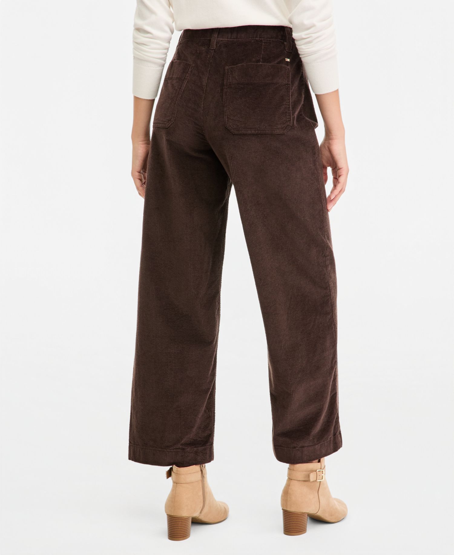 Women's Corduroy Wide-Leg Pants