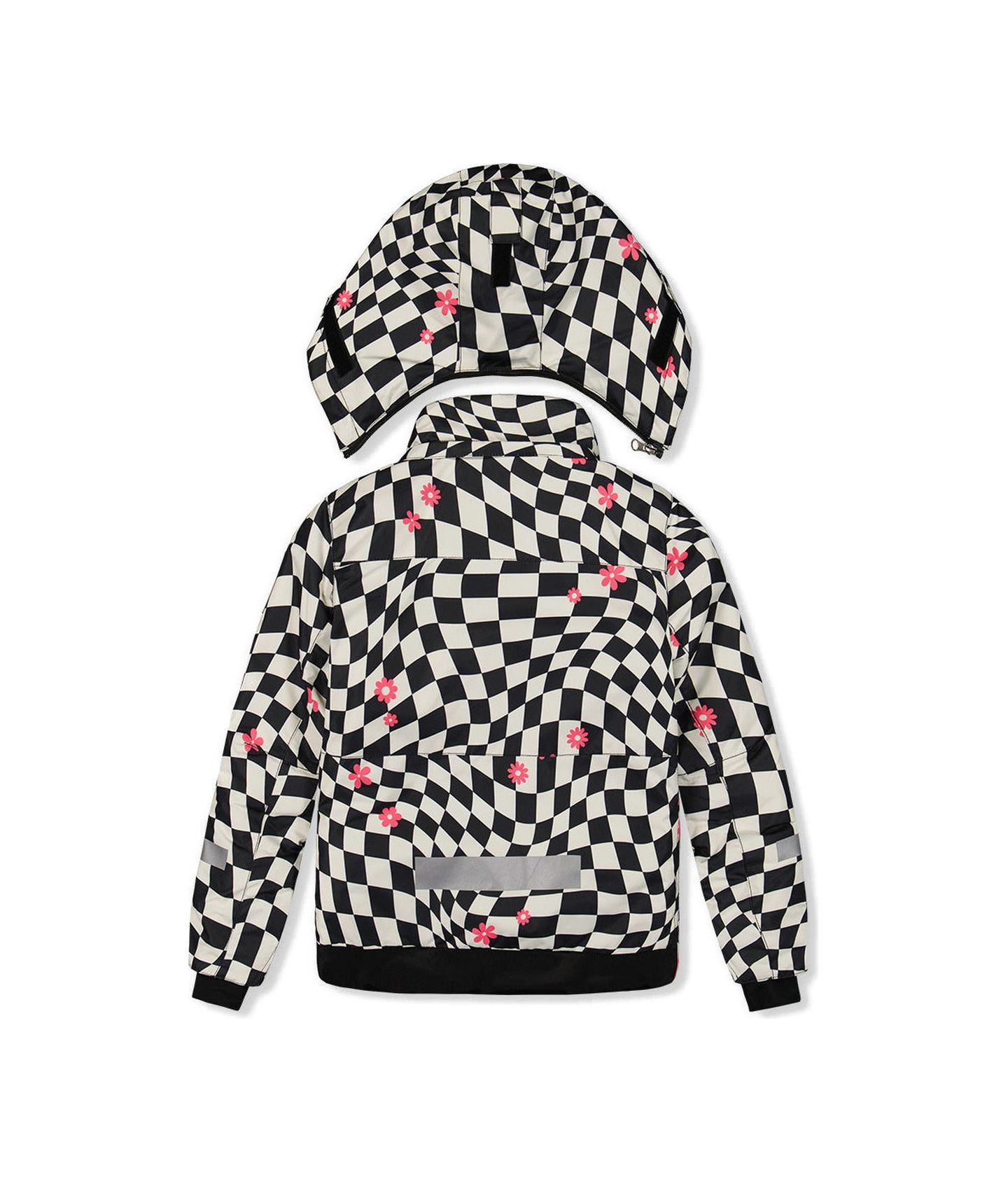 Deux par Deux Toddler Girls(4T-5T) Two Piece Teknik Snowsuit, цвет: Розовый — фото 6