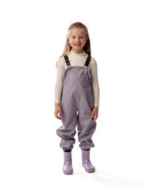 Little and Big Girl 6-14 Rain Overalls