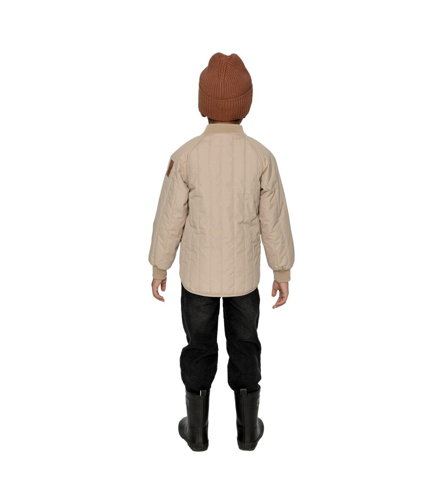 Little and Big Unisex (6 - 14) Quilted Raglan Sleeve Jacket