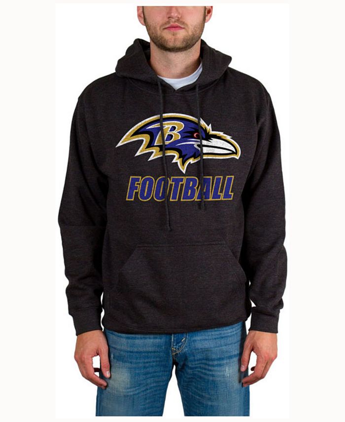 Authentic NFL Apparel Men's Baltimore Ravens Established Hoodie