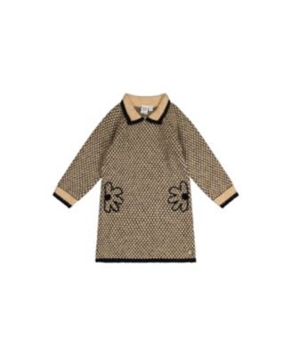 Toddler Girl's (2T-5T) Knit Dress with Collar