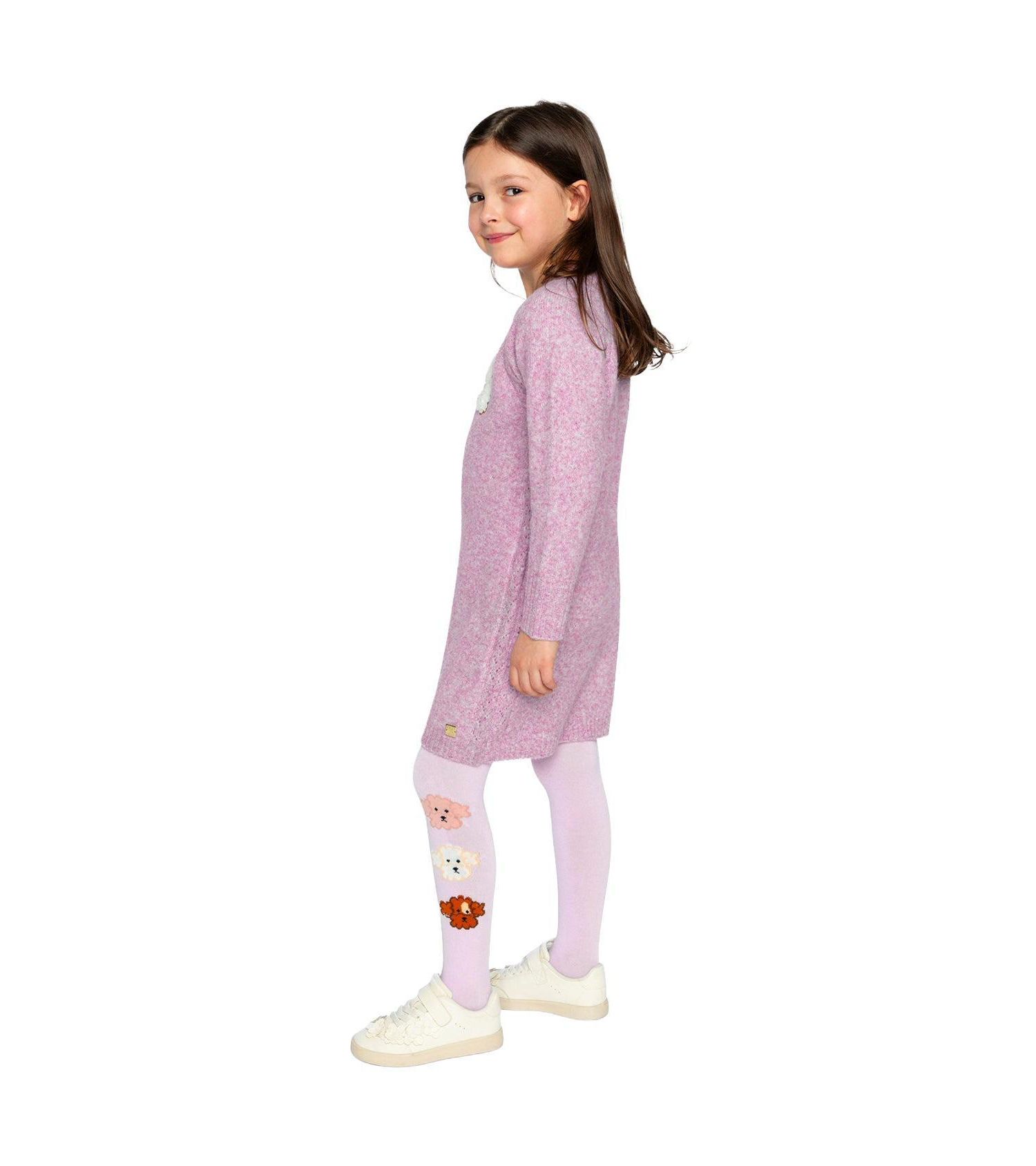 Little Girls (7-12) Poodle Knit Dress