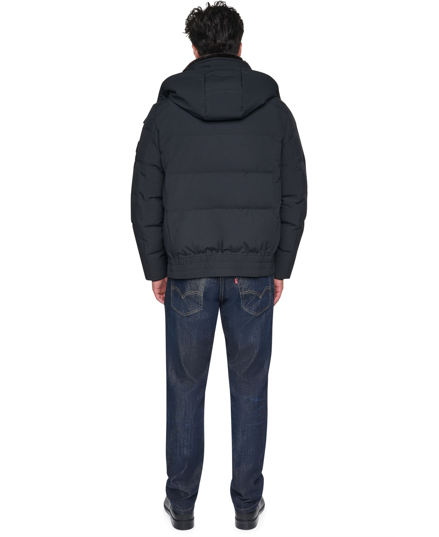 Men's Hooded Bomber Jacket