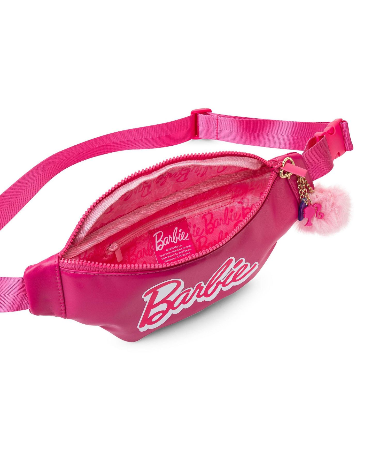 Детская сумка Barbie Script Kids Belt / Fanny Pack, цвет: Розовый — фото 2
