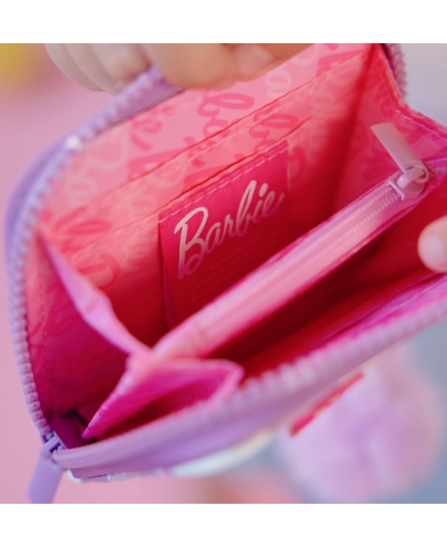 Сумка Barbie Checkered Kids Hobo Handbag для девочек — фото 4