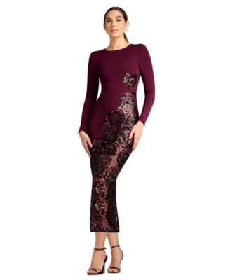Women's Mara Bodycon Long Sleeve Dress