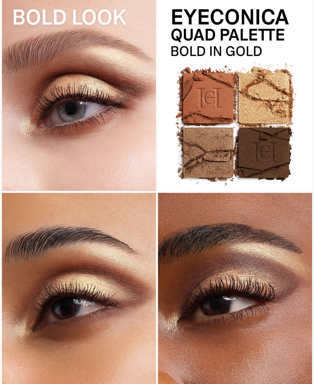 Carolina Herrera Eyeconica Quad Eyeshadow Palette, 0.16 oz.