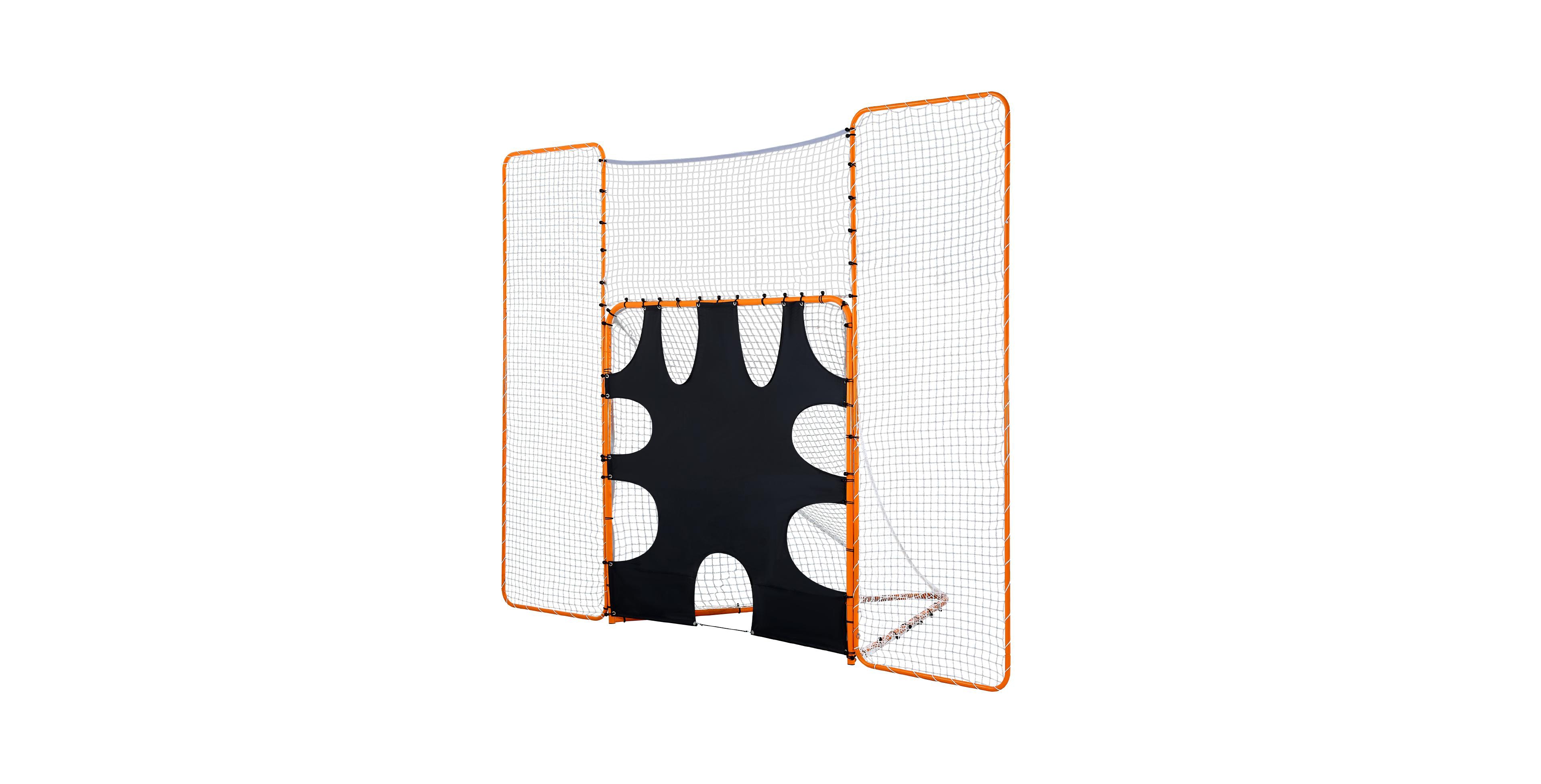 Vevor 3-in-1 Lacrosse Goal Net with Backstop and Target Rebounder Equipment