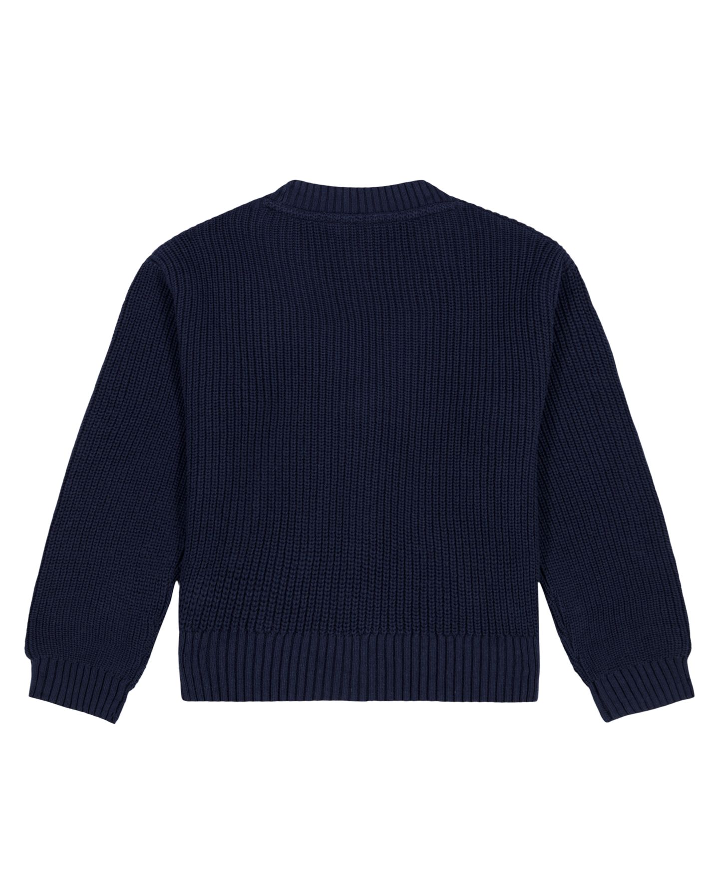Кардиган Tommy Hilfiger Shaker Rib Cardigan Sweater для девочек, цвет: Натуральный — фото 5