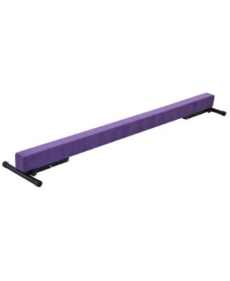 Adjustable Balance Beam for Kids, 8FT Gymnastics Floor Beam with 5 Height Levels