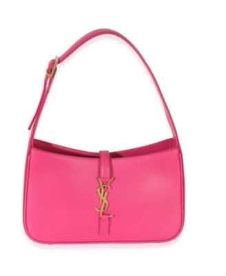 Pink Smooth Calfskin Le 5 7 Small Hobo