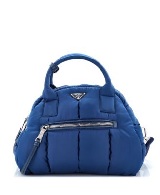 Medium Bomber Convertible Bowler Bag Tessuto