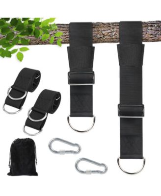 Adjustable 2 Pack Tree Swing Straps Lbs Weight Capacity Heavy Duty Hanging Kit