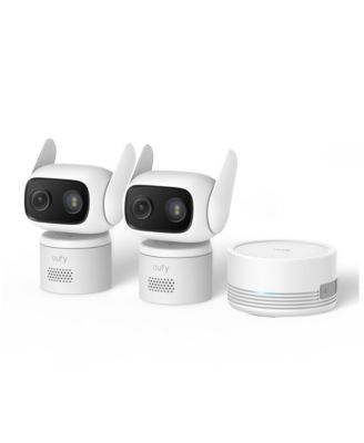 Wired Cam C31 (2 Cam-Kit) Indoor/Outdoor 360 Coverage PTZ Color Night Vision Security Camera