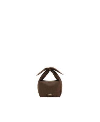 Women's Bow Crinkled Handbag