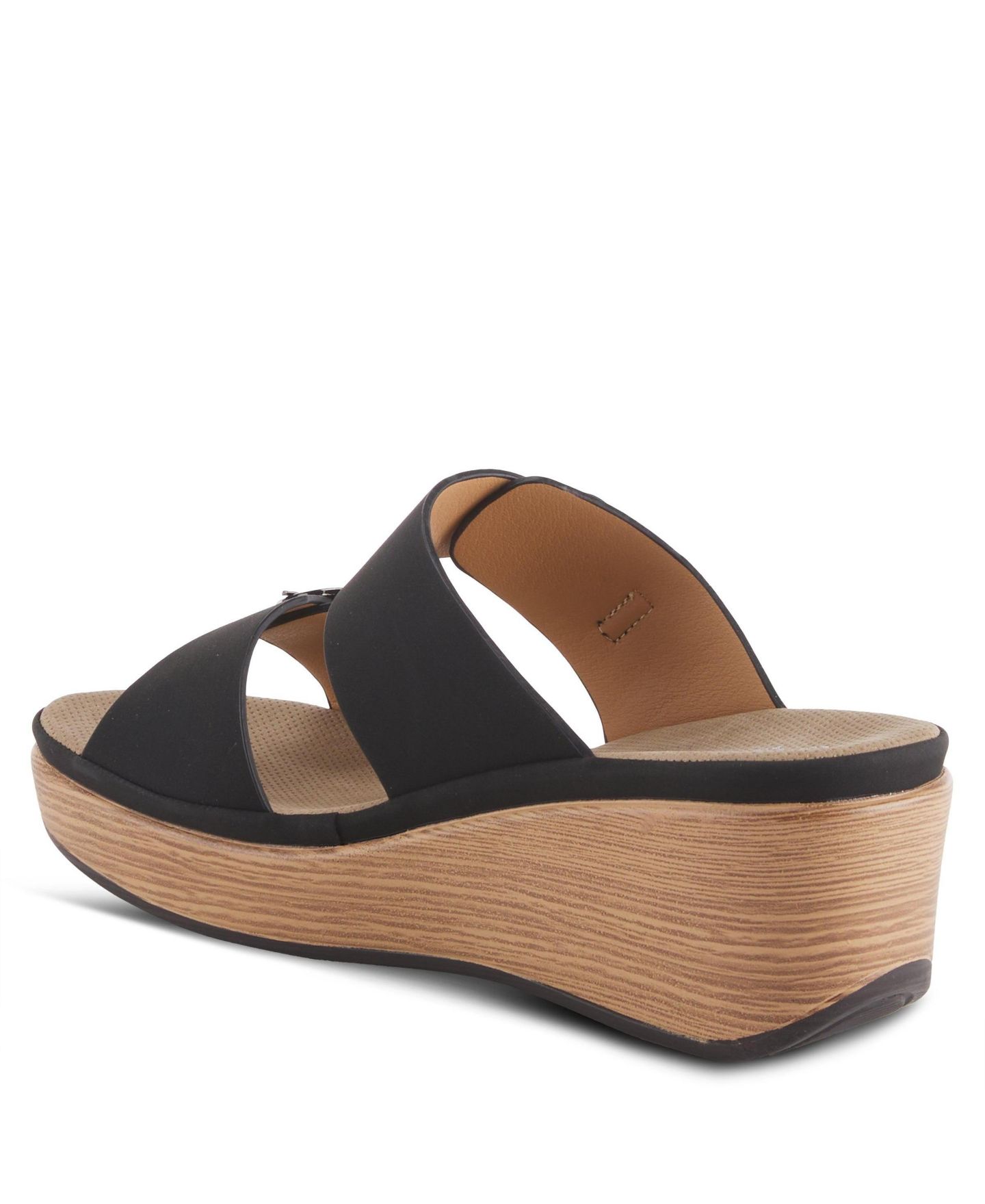 Женские сандалии Patrizia Slide With Padded Cushioned Insole, цвет: Чёрный — фото 7