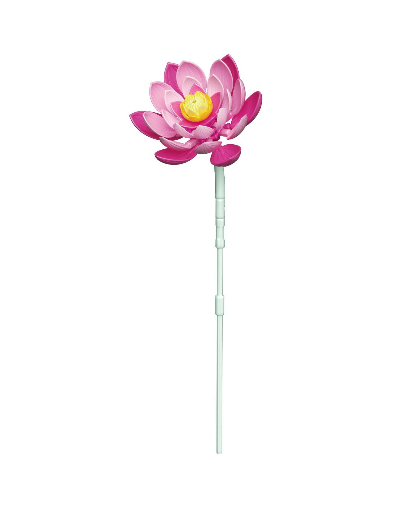 Детский конструктор Contixo BK10 Flower Bouquet Building Set, 360-Piece Orange Rose & Pink Lotus Floral Brick Kit with Adjustable Stems, Creative Home Décor Gift, Ages 8+, цвет: Розовый / Оранжевый — фото 4