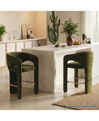 Counter Height Bar Stools Set of 2