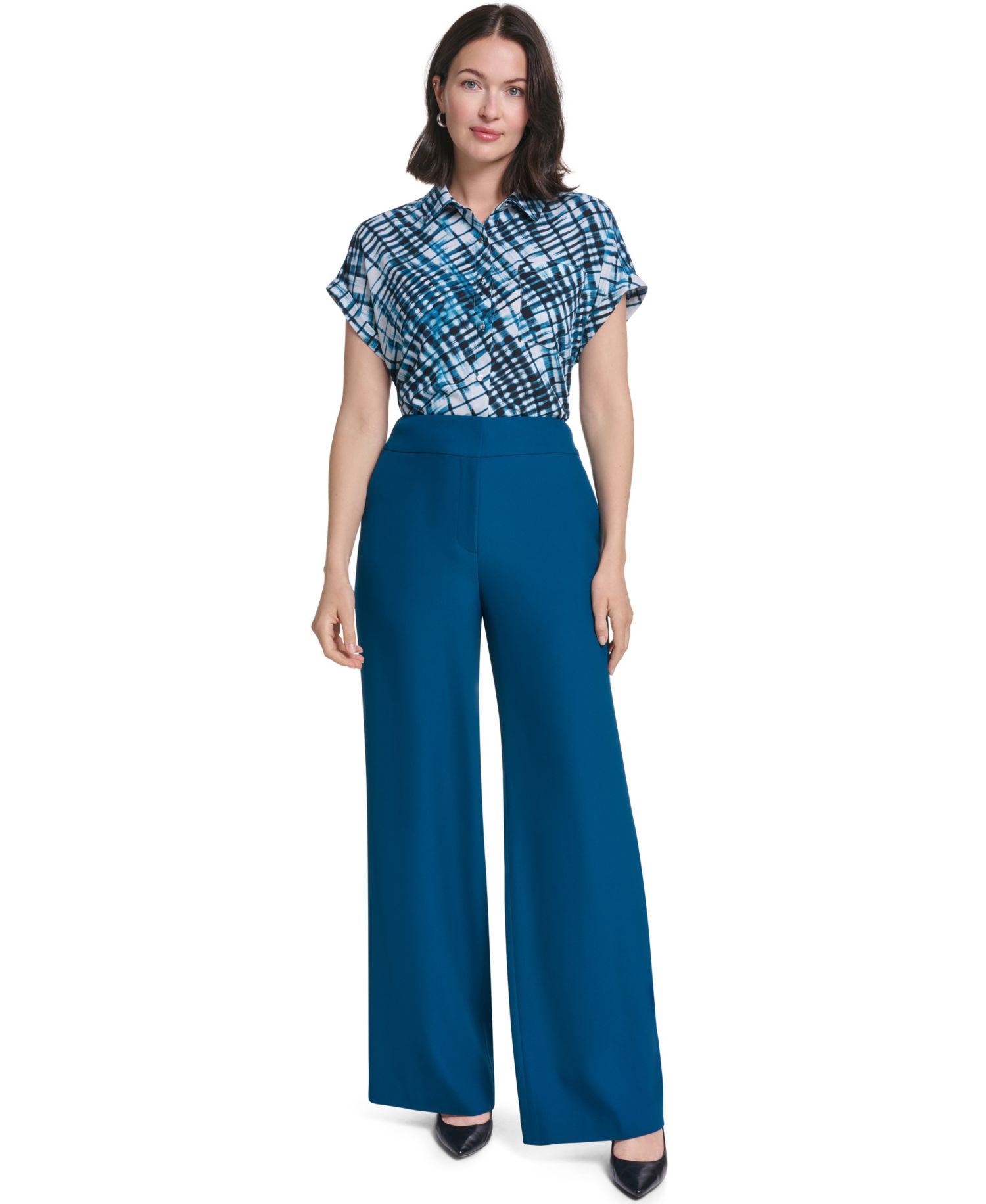 Women's Whitney High-Rise Wide-Leg Pants
