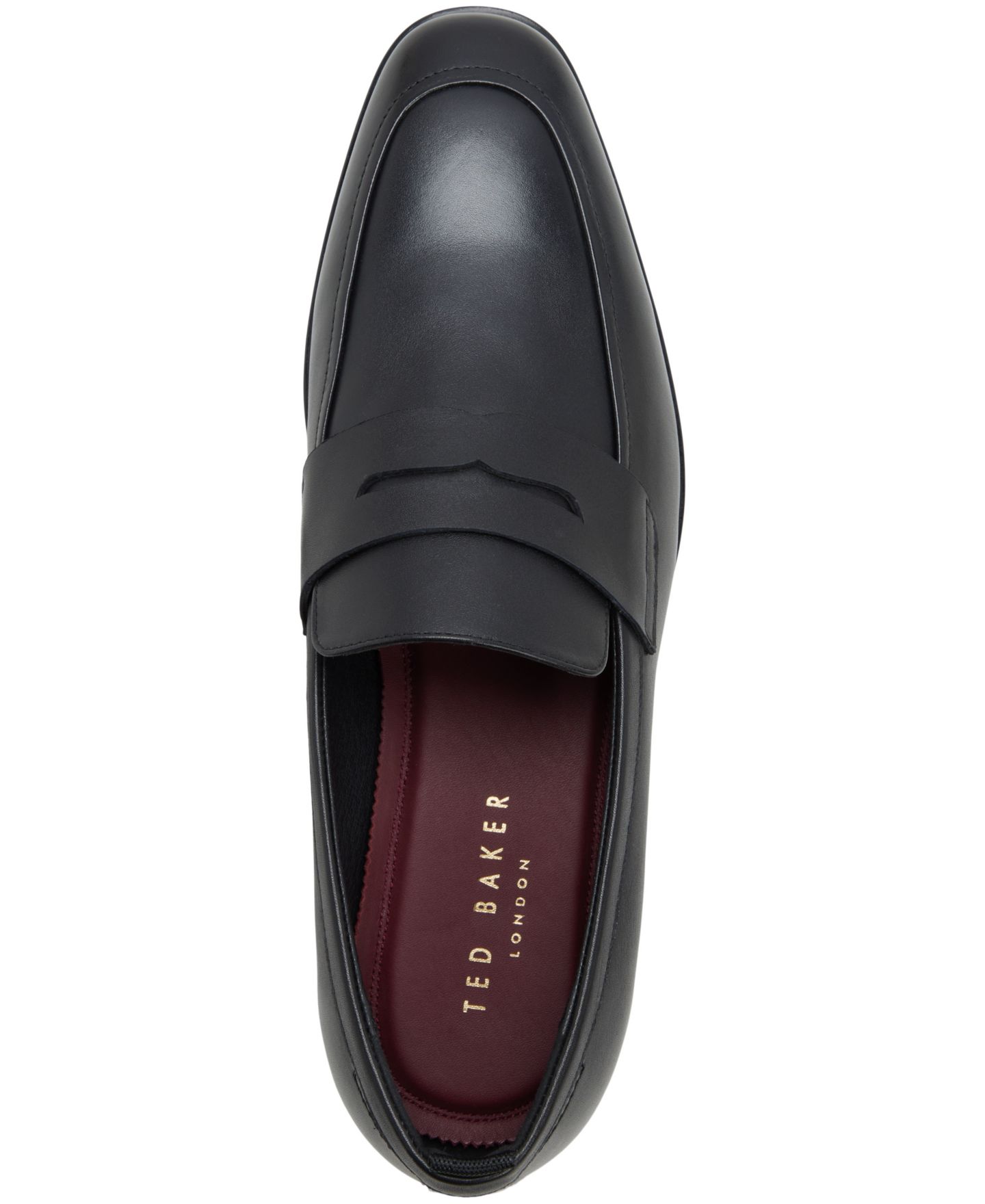 Мужские туфли Ted Baker Carlton Penny, цвет: Чёрный — фото 4