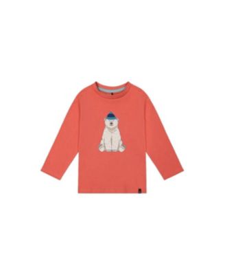Big Boys (6-8) Long Sleeve Organic Cotton T-Shirt