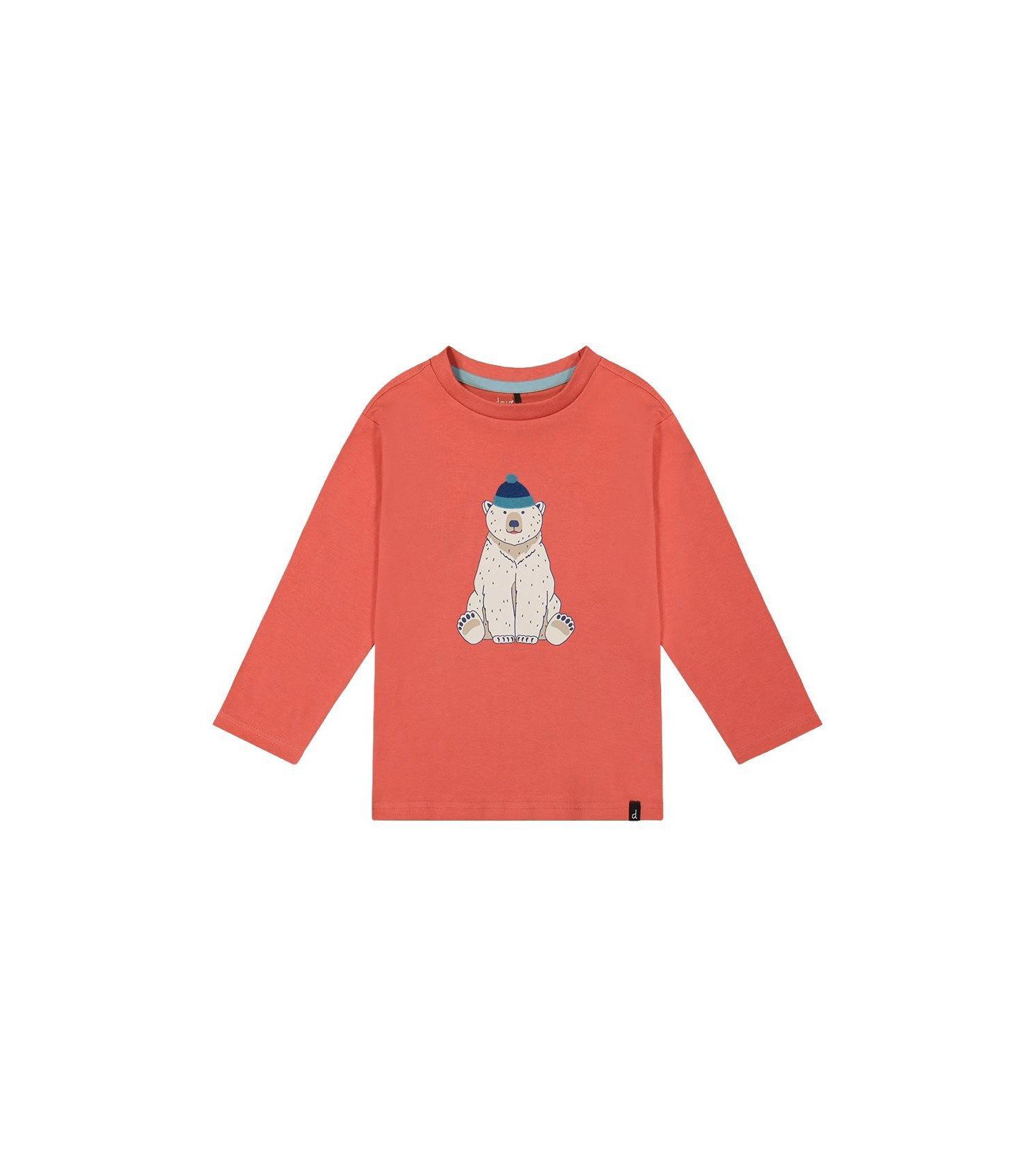 Big Boys (6-8) Long Sleeve Organic Cotton T-Shirt