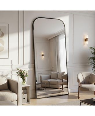 Full Length Mirror, 71"x30" Oversized Floor Mirror for Bedroom, Hanging Mounted for Living Room Cloakroom