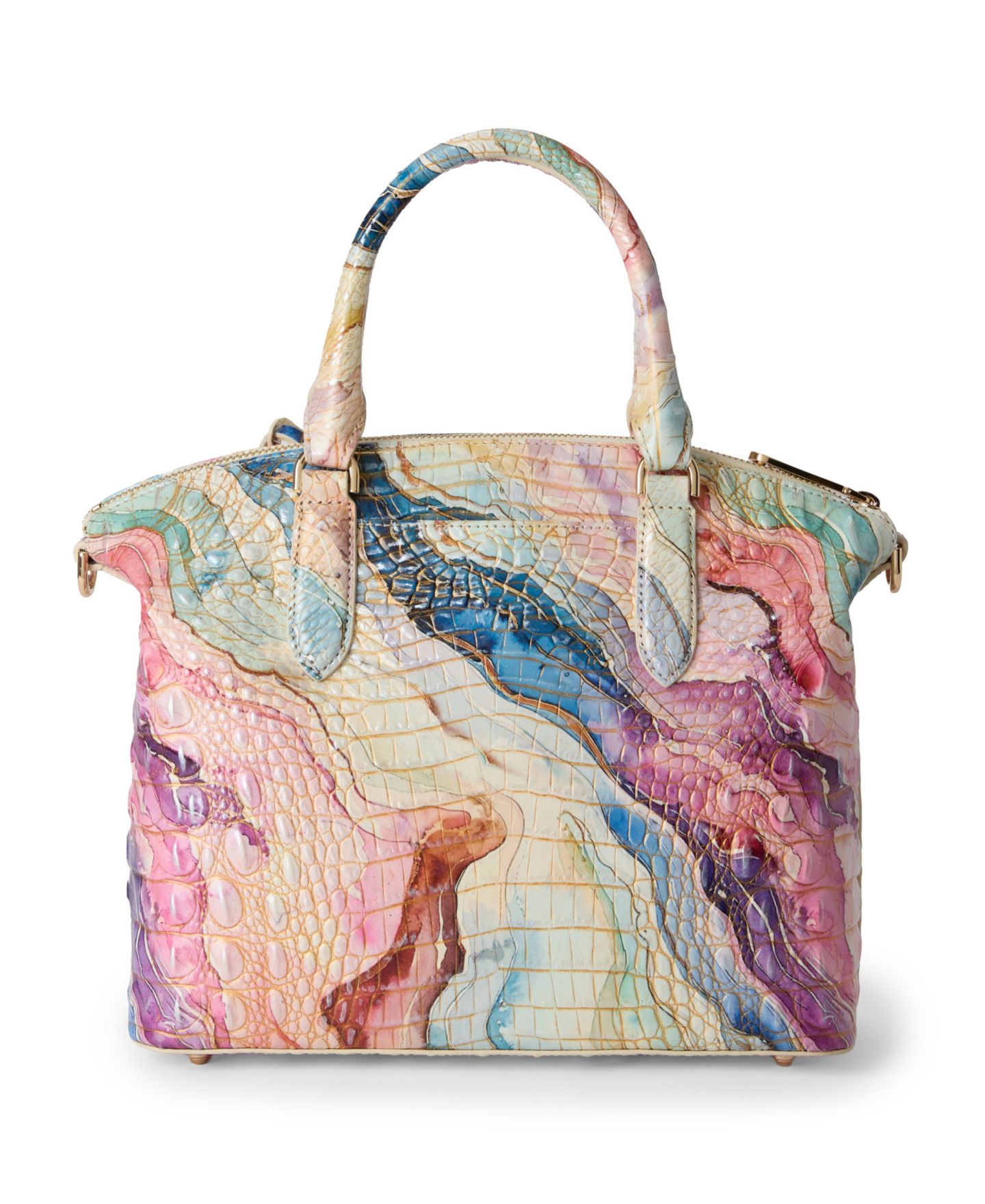 Женская сумка Brahmin Duxbury Melbourne Medium Leather Satchel, цвет: Softscape — фото 3