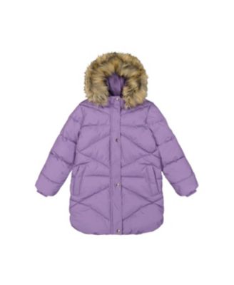 Toddler Girls ( 2T to 5T ) Long Winter Puffer Coat