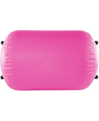 Inflatable Gymnastics Air Mat Set, 2 Pieces Tumbling Track and Air Roller with Pump